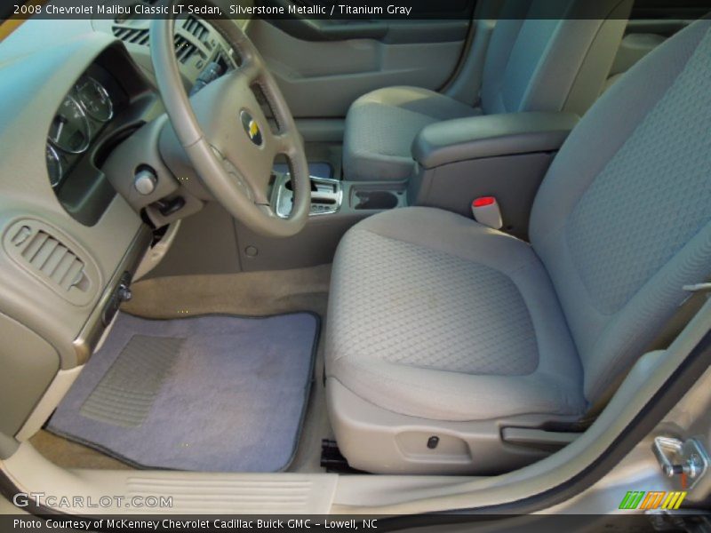 Silverstone Metallic / Titanium Gray 2008 Chevrolet Malibu Classic LT Sedan