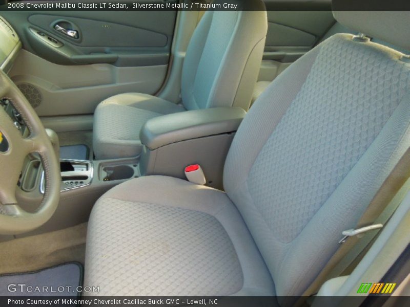 Silverstone Metallic / Titanium Gray 2008 Chevrolet Malibu Classic LT Sedan
