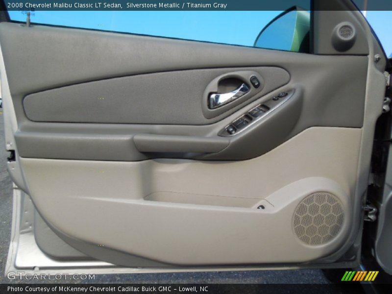 Silverstone Metallic / Titanium Gray 2008 Chevrolet Malibu Classic LT Sedan
