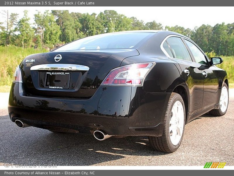 Super Black / Cafe Latte 2012 Nissan Maxima 3.5 S