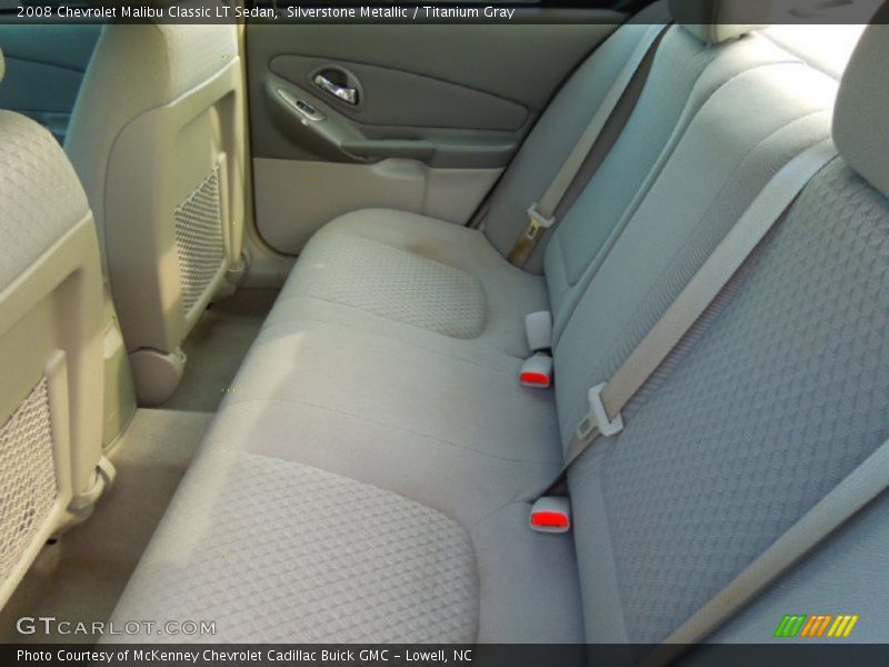 Silverstone Metallic / Titanium Gray 2008 Chevrolet Malibu Classic LT Sedan