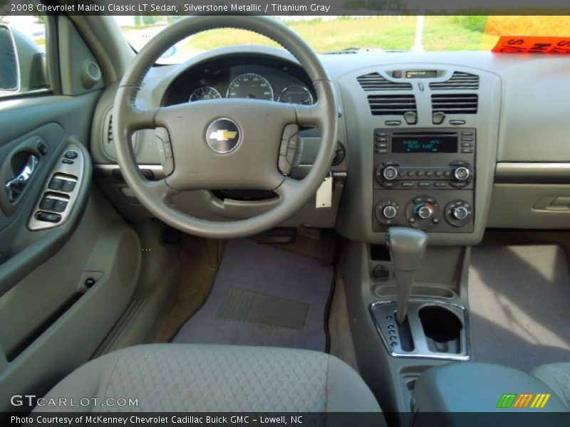 Silverstone Metallic / Titanium Gray 2008 Chevrolet Malibu Classic LT Sedan