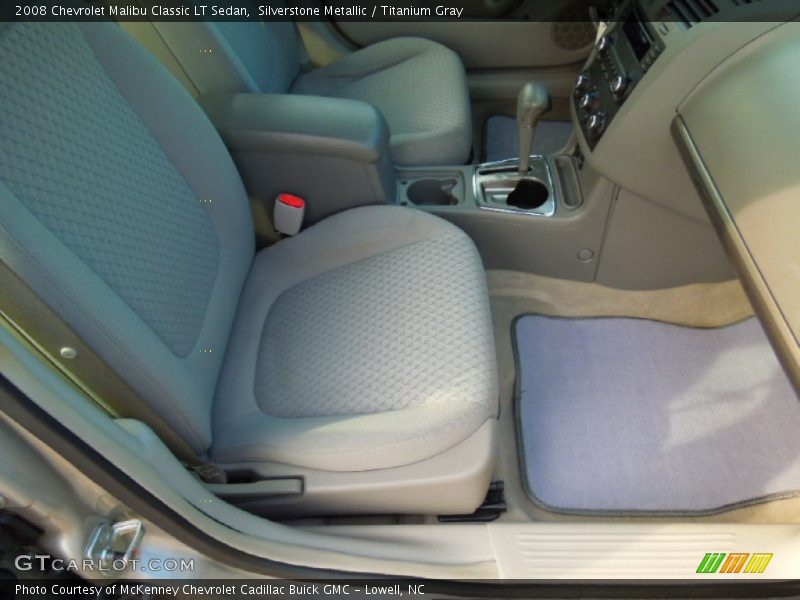 Silverstone Metallic / Titanium Gray 2008 Chevrolet Malibu Classic LT Sedan