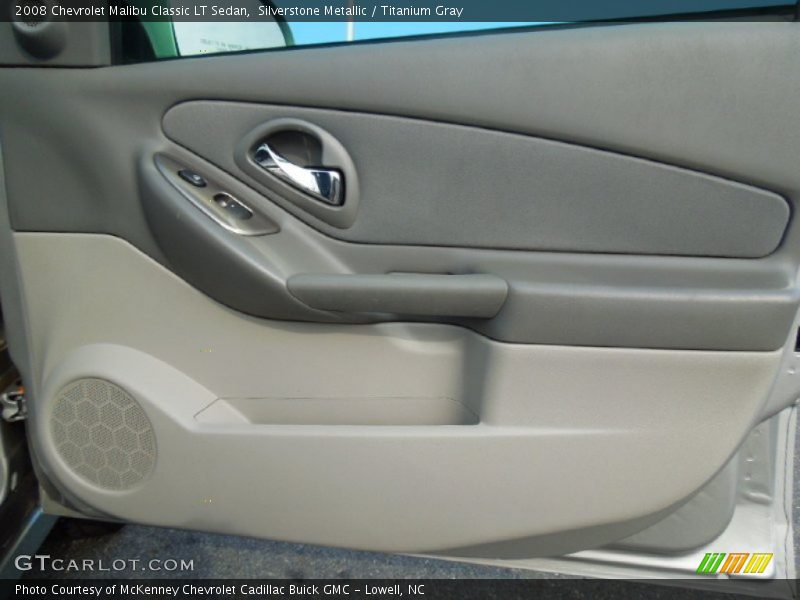 Silverstone Metallic / Titanium Gray 2008 Chevrolet Malibu Classic LT Sedan