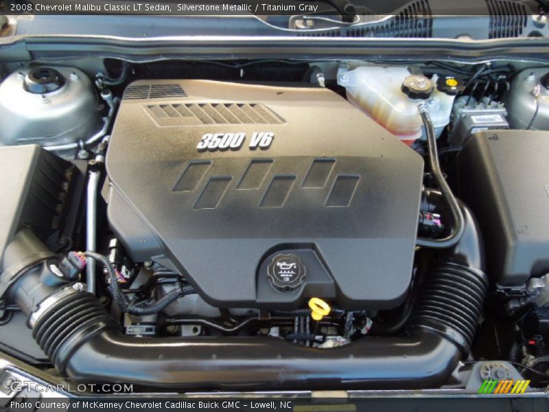Silverstone Metallic / Titanium Gray 2008 Chevrolet Malibu Classic LT Sedan