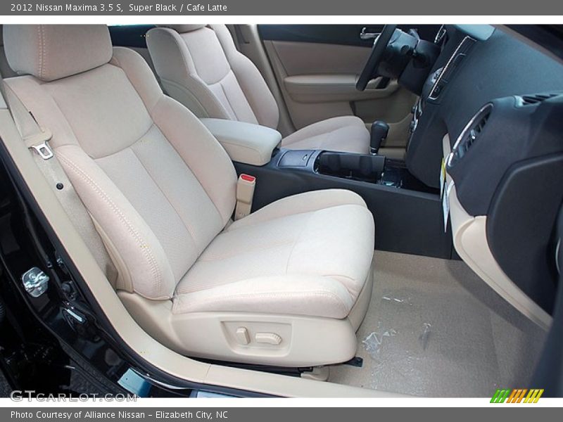 Super Black / Cafe Latte 2012 Nissan Maxima 3.5 S