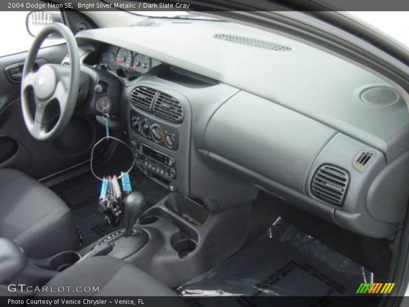 Bright Silver Metallic / Dark Slate Gray 2004 Dodge Neon SE