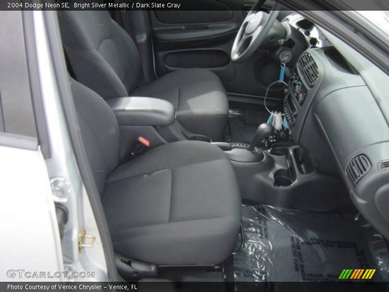 Bright Silver Metallic / Dark Slate Gray 2004 Dodge Neon SE