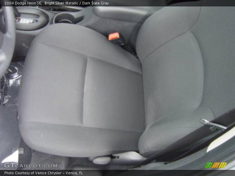 Bright Silver Metallic / Dark Slate Gray 2004 Dodge Neon SE