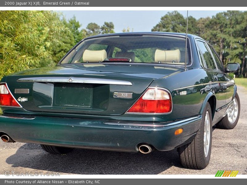 Emerald Green / Oatmeal 2000 Jaguar XJ XJ8