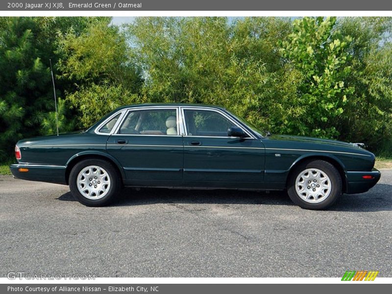 Emerald Green / Oatmeal 2000 Jaguar XJ XJ8