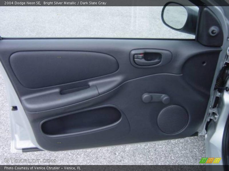 Bright Silver Metallic / Dark Slate Gray 2004 Dodge Neon SE