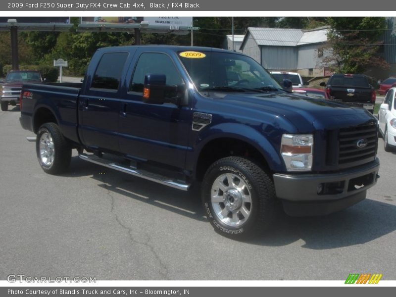 Black / FX4 Black 2009 Ford F250 Super Duty FX4 Crew Cab 4x4