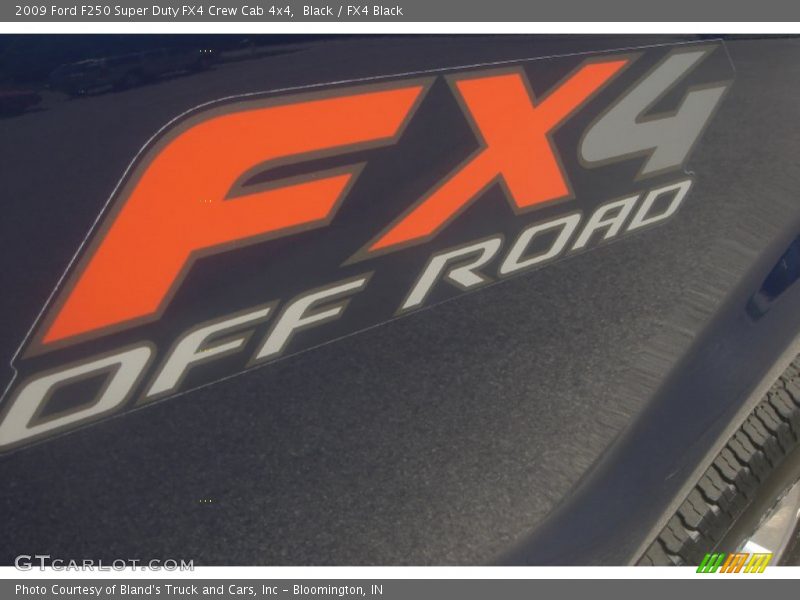 Black / FX4 Black 2009 Ford F250 Super Duty FX4 Crew Cab 4x4