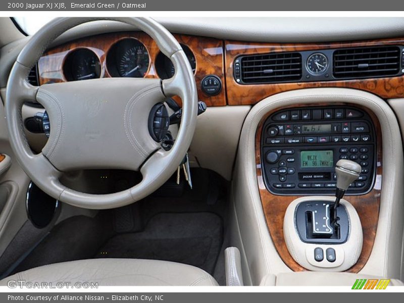 Emerald Green / Oatmeal 2000 Jaguar XJ XJ8