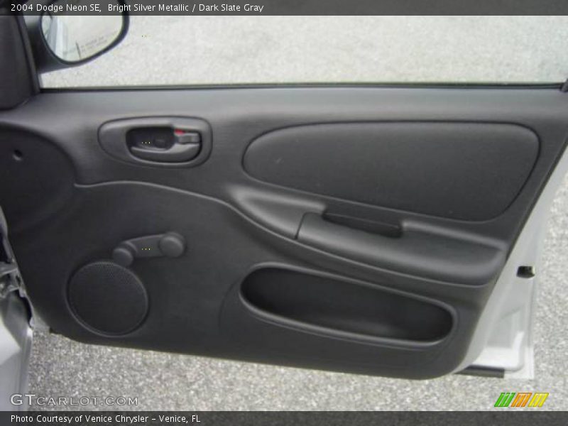 Bright Silver Metallic / Dark Slate Gray 2004 Dodge Neon SE