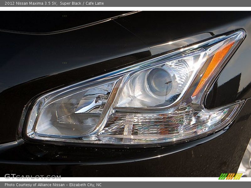 Super Black / Cafe Latte 2012 Nissan Maxima 3.5 SV