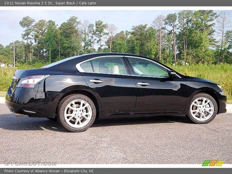Super Black / Cafe Latte 2012 Nissan Maxima 3.5 SV