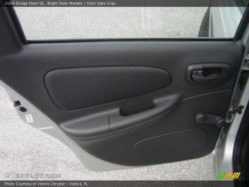 Bright Silver Metallic / Dark Slate Gray 2004 Dodge Neon SE