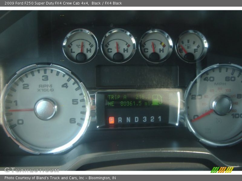 Black / FX4 Black 2009 Ford F250 Super Duty FX4 Crew Cab 4x4
