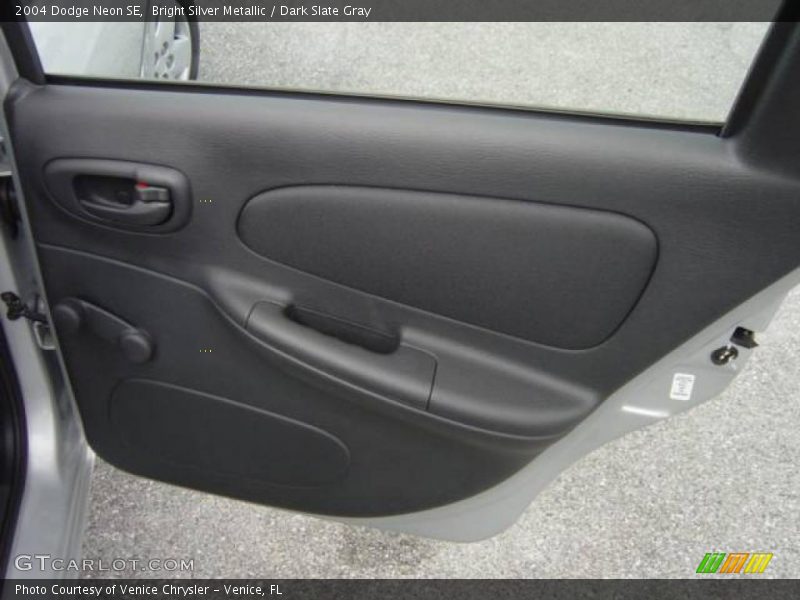 Bright Silver Metallic / Dark Slate Gray 2004 Dodge Neon SE