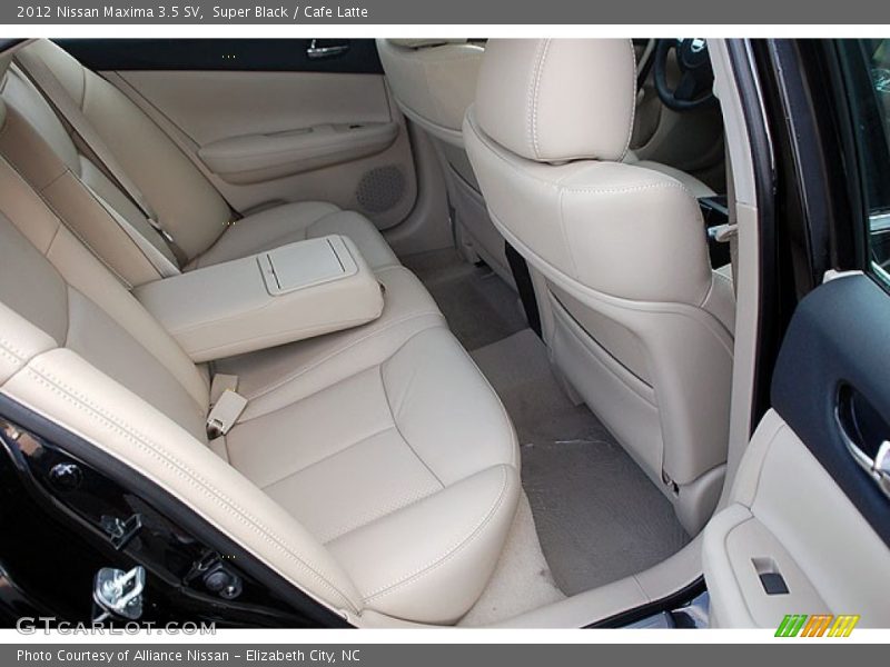 Super Black / Cafe Latte 2012 Nissan Maxima 3.5 SV