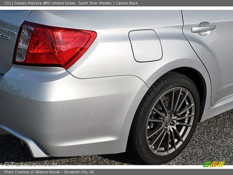 Spark Silver Metallic / Carbon Black 2011 Subaru Impreza WRX Limited Sedan