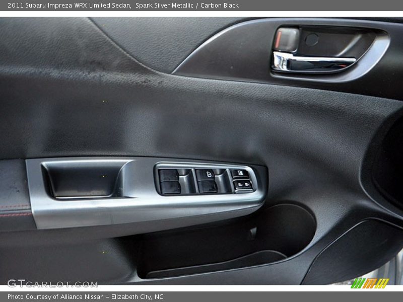 Controls of 2011 Impreza WRX Limited Sedan