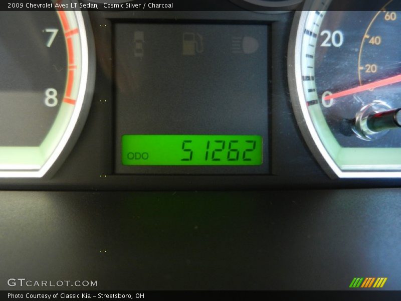 Cosmic Silver / Charcoal 2009 Chevrolet Aveo LT Sedan