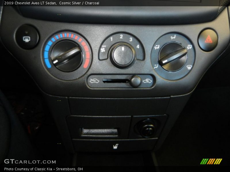 Cosmic Silver / Charcoal 2009 Chevrolet Aveo LT Sedan