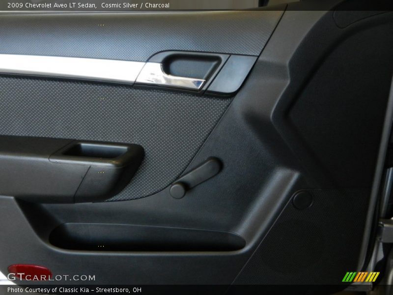 Cosmic Silver / Charcoal 2009 Chevrolet Aveo LT Sedan