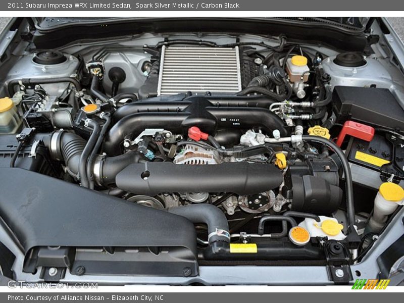 2011 Impreza WRX Limited Sedan Engine - 2.5 Liter Turbocharged DOHC 16-Valve AVCS Flat 4 Cylinder