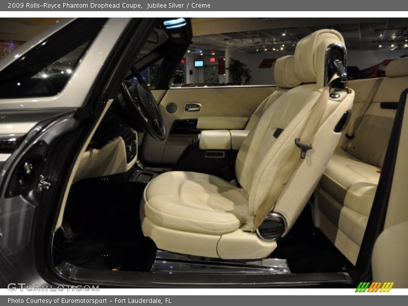 Front Seat of 2009 Phantom Drophead Coupe