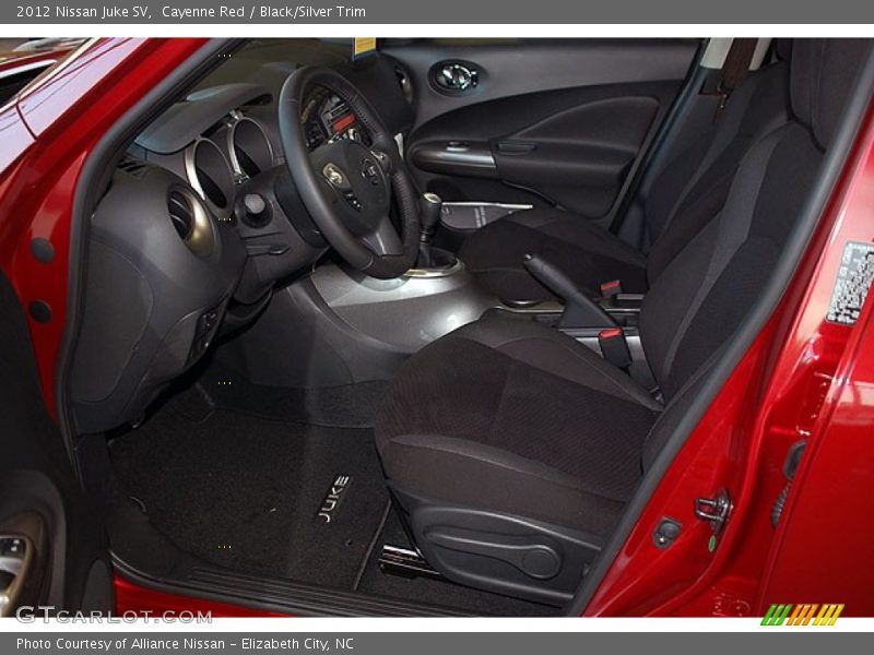 Cayenne Red / Black/Silver Trim 2012 Nissan Juke SV