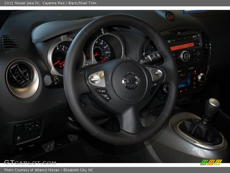 Cayenne Red / Black/Silver Trim 2012 Nissan Juke SV