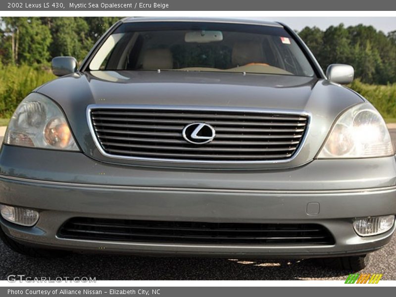 Mystic Sea Opalescent / Ecru Beige 2002 Lexus LS 430