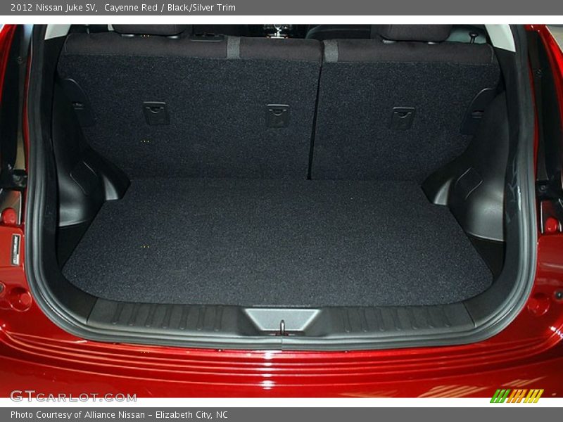 Cayenne Red / Black/Silver Trim 2012 Nissan Juke SV