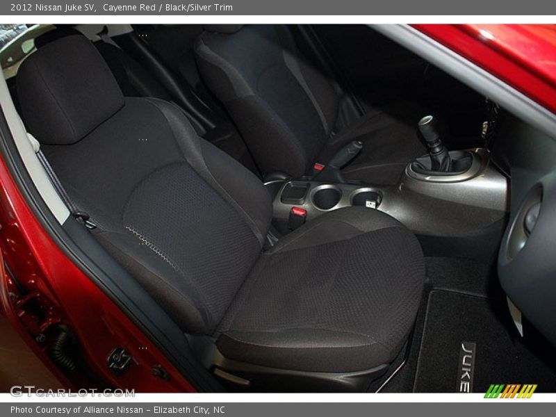 Cayenne Red / Black/Silver Trim 2012 Nissan Juke SV
