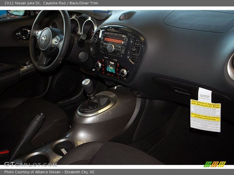 Cayenne Red / Black/Silver Trim 2012 Nissan Juke SV