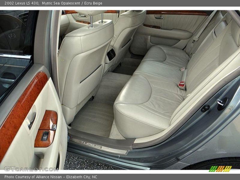 Mystic Sea Opalescent / Ecru Beige 2002 Lexus LS 430