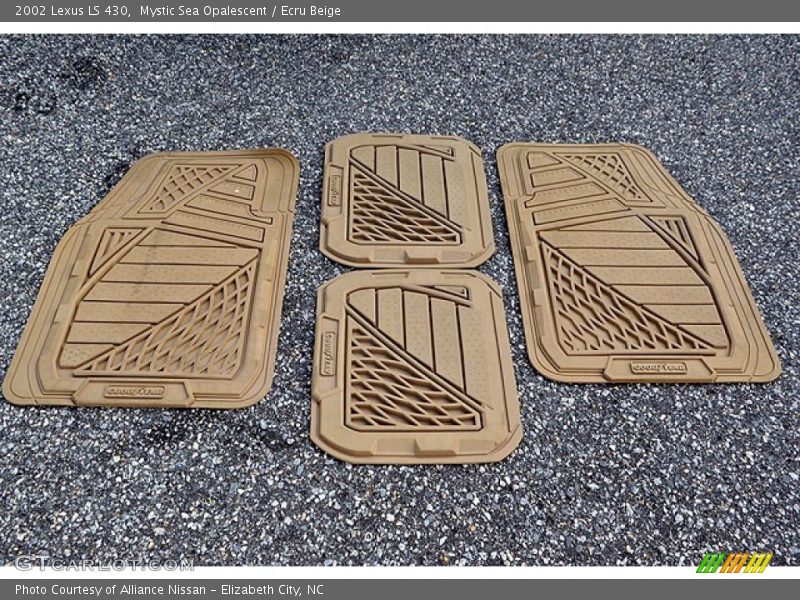 Mystic Sea Opalescent / Ecru Beige 2002 Lexus LS 430