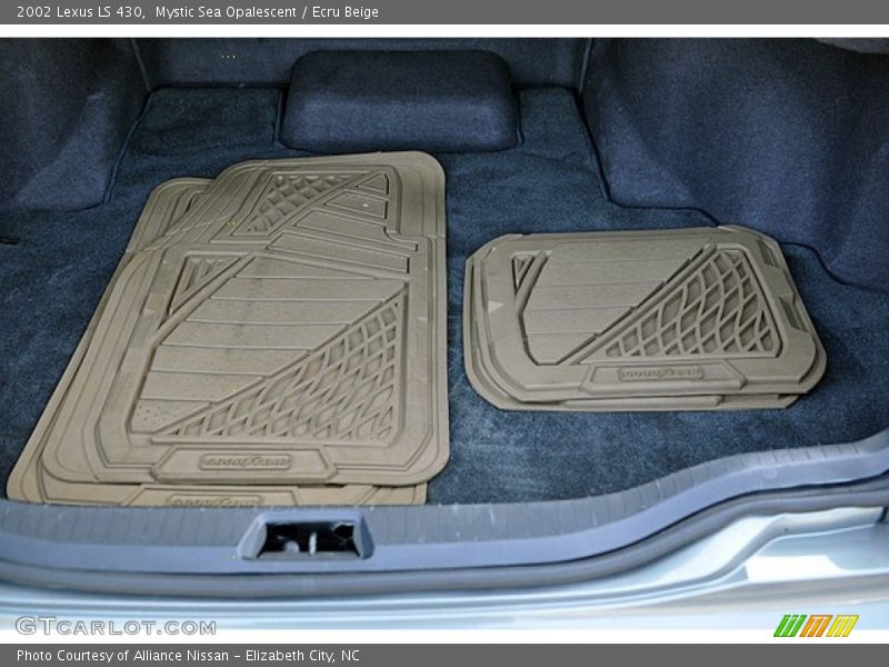 Mystic Sea Opalescent / Ecru Beige 2002 Lexus LS 430