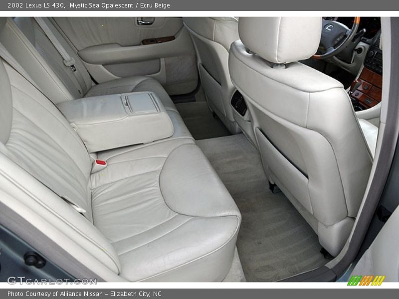 Mystic Sea Opalescent / Ecru Beige 2002 Lexus LS 430