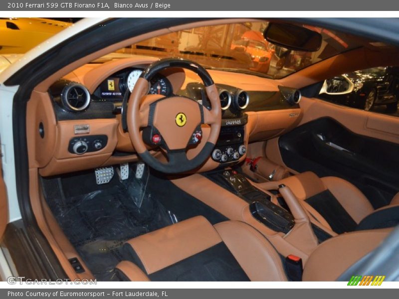 Beige Interior - 2010 599 GTB Fiorano F1A 