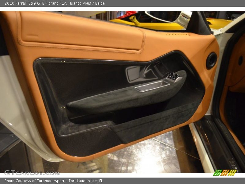 Door Panel of 2010 599 GTB Fiorano F1A