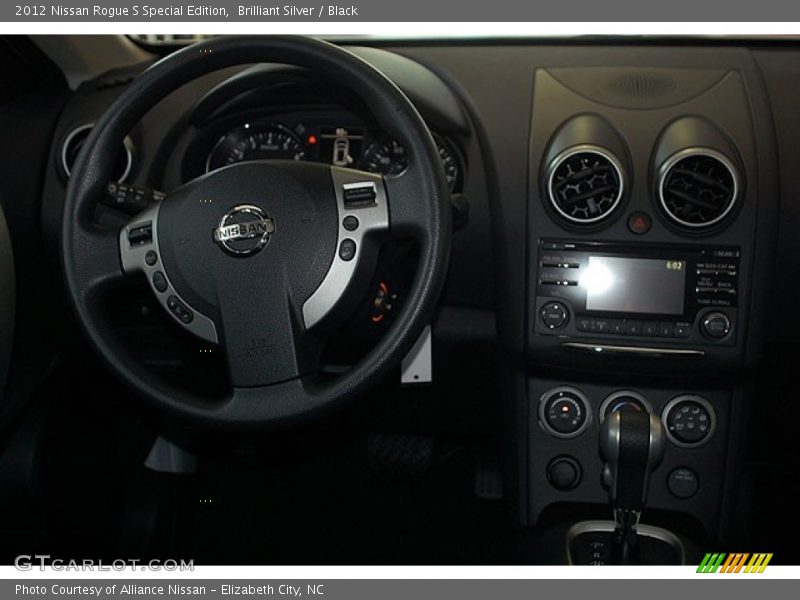 Brilliant Silver / Black 2012 Nissan Rogue S Special Edition