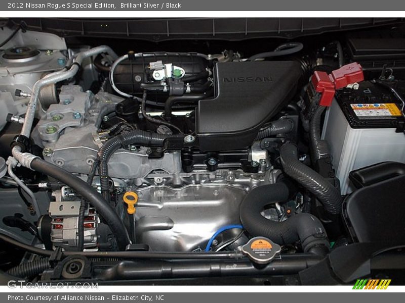 Brilliant Silver / Black 2012 Nissan Rogue S Special Edition
