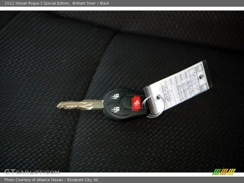 Brilliant Silver / Black 2012 Nissan Rogue S Special Edition