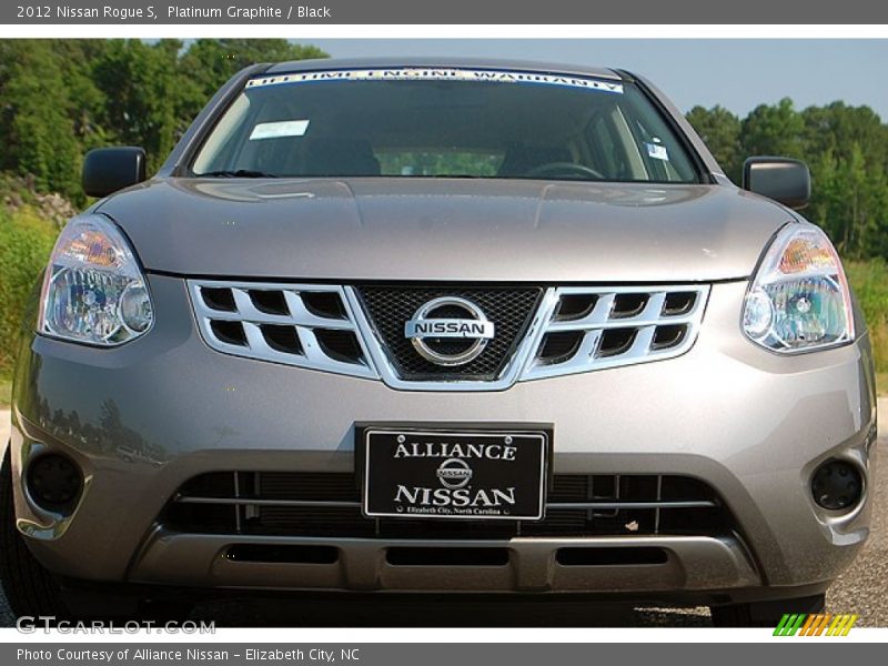 Platinum Graphite / Black 2012 Nissan Rogue S