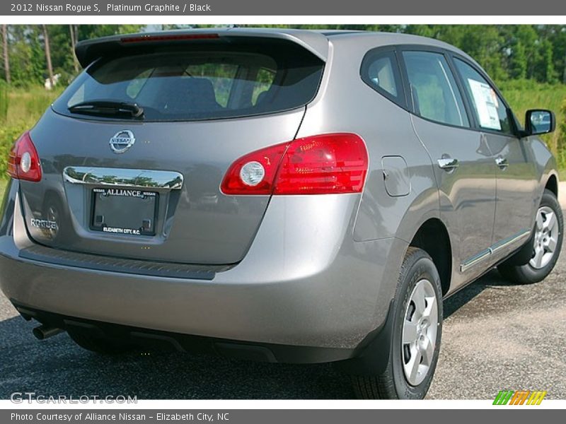 Platinum Graphite / Black 2012 Nissan Rogue S